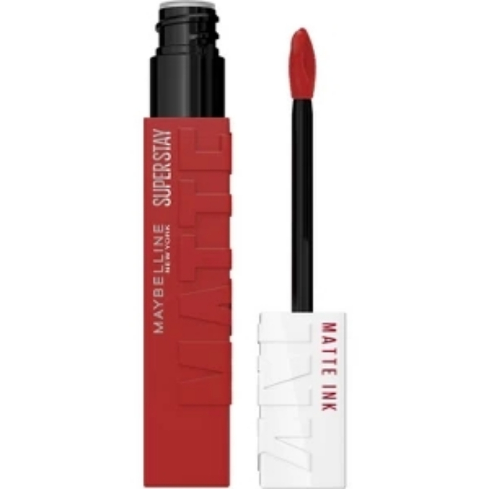 7 x Maybelline Super Stay Matte Ink Liquid Lipstick, 335 Hustler